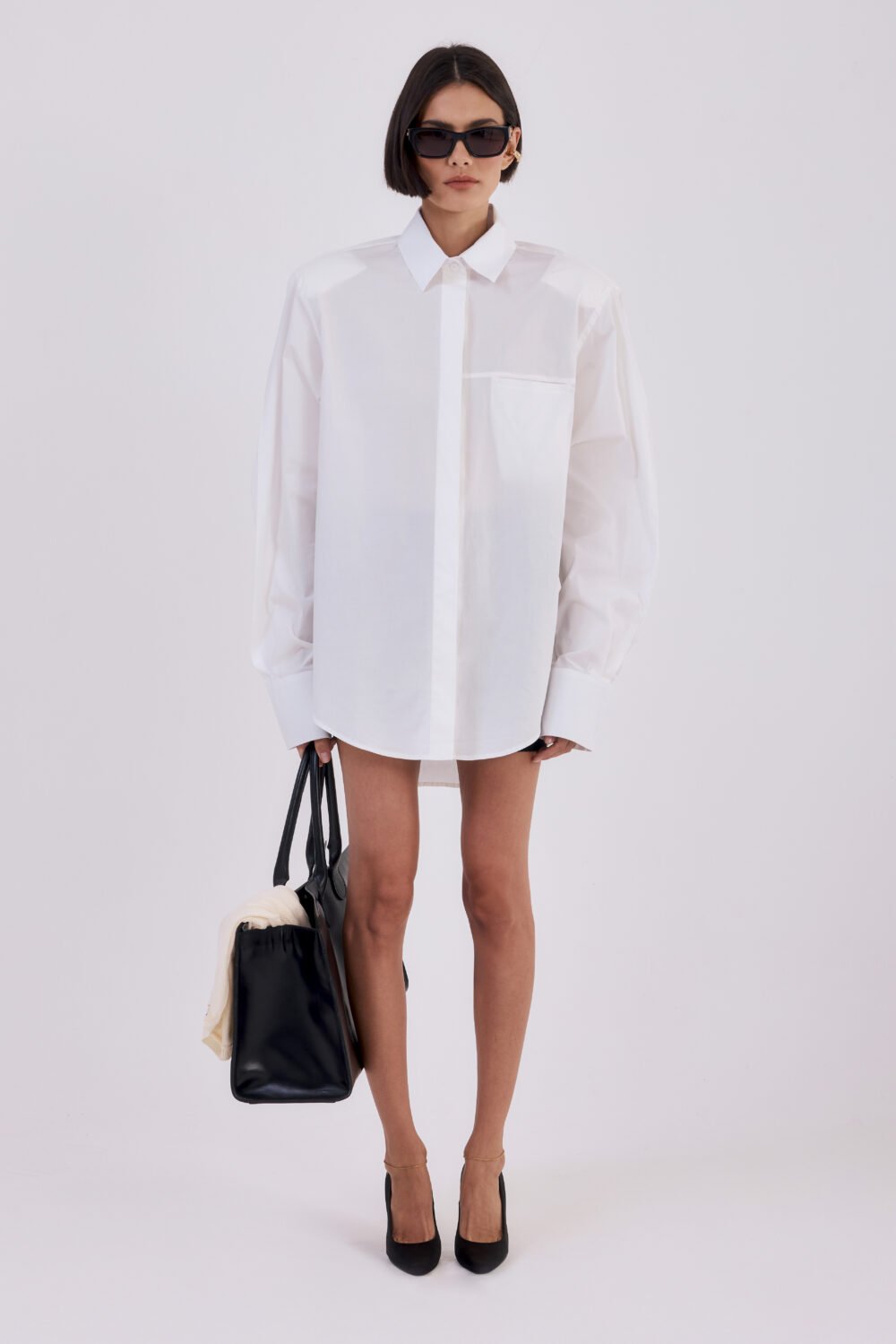 CAMISA ESTRUTURADA OFF WHITE