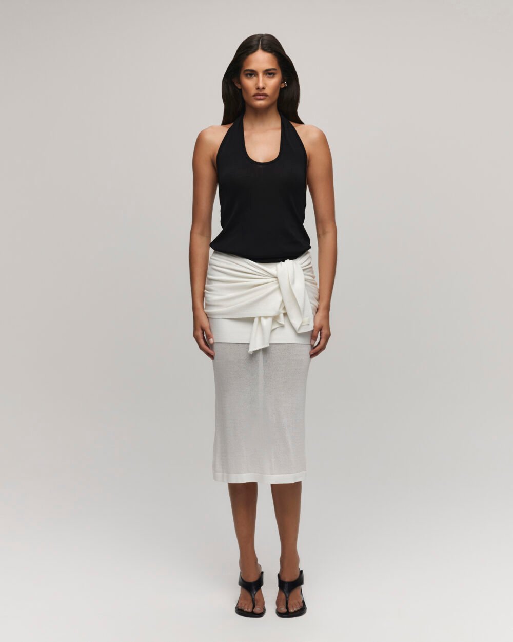 TANK HALTER MYKONOS PRETO