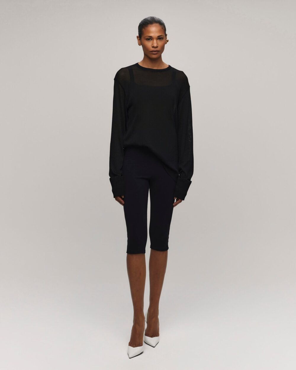 LEGGING CAPRI PRETO