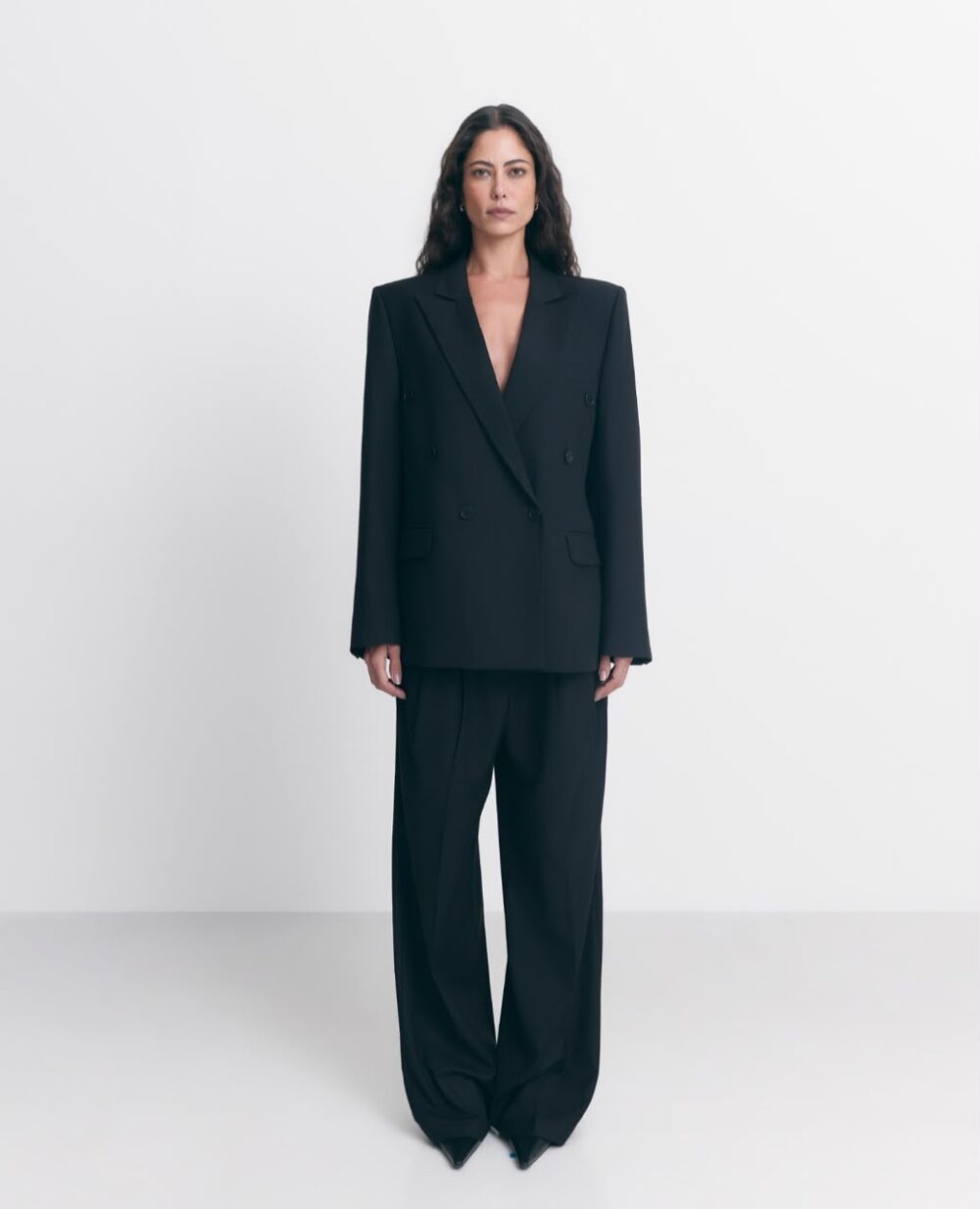 BLAZER TRANSPASSE PRETO