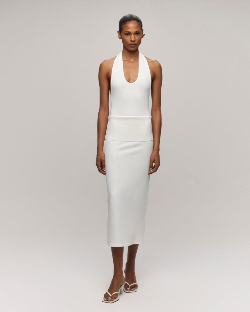 SAIA PALA LONGUETE TRICOT OFF-WHITE